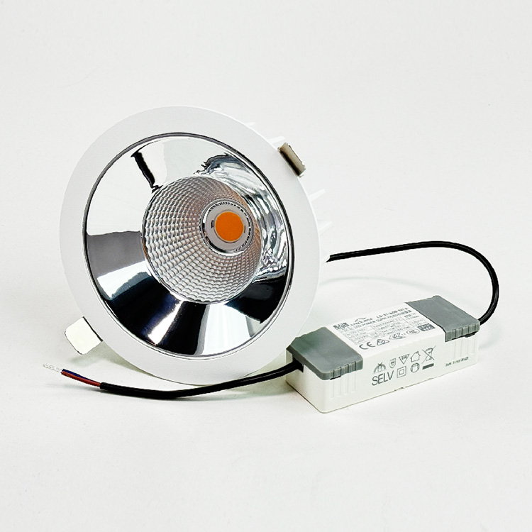 Low Glare  LED downlight Ra95 Dali dimming  LED downlight